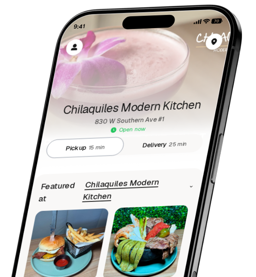 Chilaquiles Modern Kitchen app preview