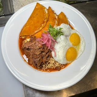 Breakfast Ramen Birria